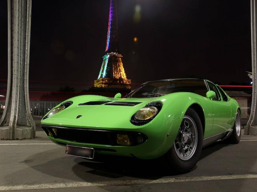 Shooting Lamborghini Miura